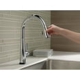 thumbnail image 4 of Delta Essa Single-Handle Pull-Down Kitchen Faucet - 9113T-DST - Chrome, 4 of 17