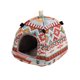 thumbnail image 2 of Nido De Pájaro Cálido De Invierno Colgante, Cabaña De Anidación, Casa De Felpa, Juguete De Tienda De Campaña Con Cama De Cueva Colgante, Adecuado Para Pájaros, Loros, Hámster, Ardilla seitruly EL013367-02, 2 of 4