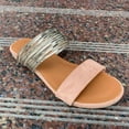 thumbnail image 5 of Summer Savings 𝗖𝗹𝗲𝗮𝗿𝗮𝗻𝗰𝗲 2025!AXXD Wedge Sandals for Women,Vintage Flat Metal Decoration Slippers Outdoor Beach Shoes For Women's Big&Tall 𝗖𝗹𝗲𝗮𝗿𝗮𝗻𝗰𝗲 Size 7, 5 of 5