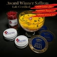 thumbnail image 2 of Divine Healing Saffron, Multiple Award Winner Saffron from Afghanistan, Superior Grade Saffron threads certified Spice (1gm), 2 of 7