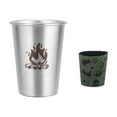 thumbnail image 5 of StSilkitty Portable Stainless Steel Camping Cup Stable Layer Beer,Coffee,Tea,Water Cup with Unique Camping Designs for Outdoor Activities, 5 of 6