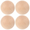 thumbnail image 1 of SHISUYAN Bocce Balls Light Yellow Traditional Bocce Game Carnival 4Pcs 2.8In, 1 of 9