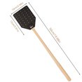 thumbnail image 2 of 2 Pcs Leather Fly Swatter,Happon Heavy Duty Manual Fly Swatter with Long Wood Handle,Durable Fly Swatter Catcher Wasp Swatter for Indoor Outdoor Home Fly, 2 of 7