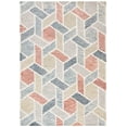 thumbnail image 2 of SAFAVIEH Precious Cornelius Abstract Geometric Area Rug, Blue/Rust, 4' x 6', 2 of 9