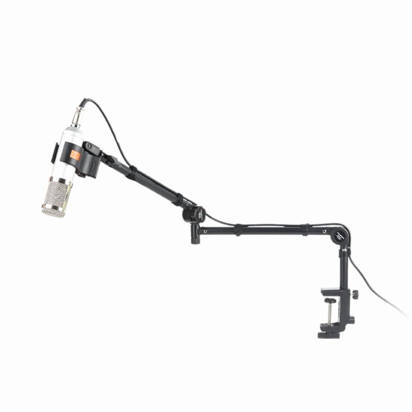 Professional Microphone Arm Stand Universal Microphone Suspension Boom Microphone Mount Adjustable Arm for Podcasting
