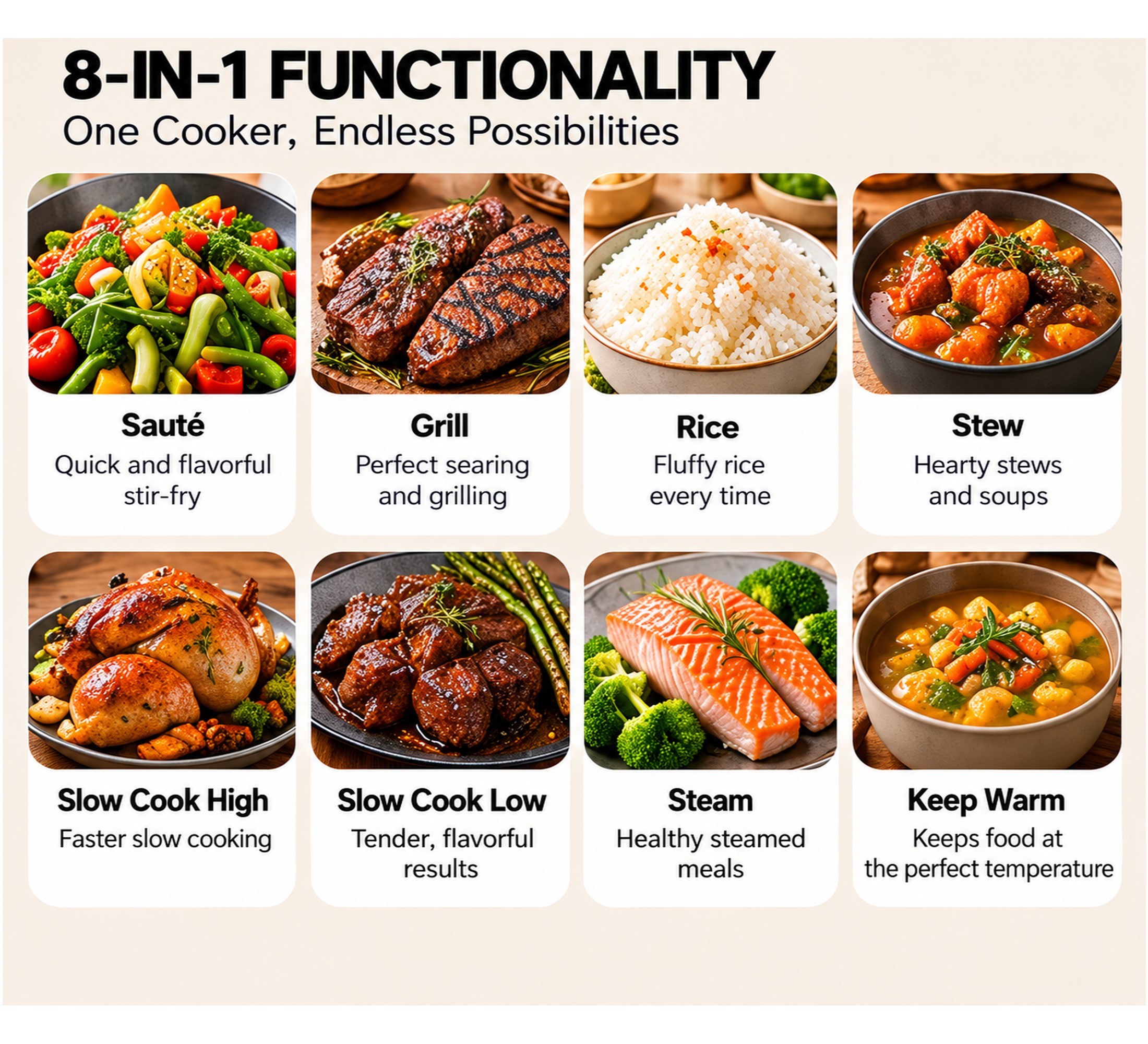 Maircle 6.5-Quart Digital Programmable Slow Cooker photo 8