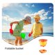 thumbnail image 4 of Ounissouiy Cubo de agua de viaje para niños, fiesta en la piscina, patio de recreo, cubos de arena plegables de silicona, regalo de cumpleaños Juegos de césped Amarillo, 4 of 6