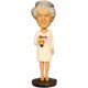thumbnail image 1 of Estatua de la reina Isabel, recuerdo del jubileo de platino de la reina Isabel, decoración de mesa del 70 cumpleaños de Su Majestad la Reina, estatua de resina oscilante, 1 of 5