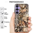 thumbnail image 3 of CoverON Design For Samsung Galaxy S25 Phone Case, Flexible Rubber Slim TPU Cover, Fall Camouflage, 3 of 8