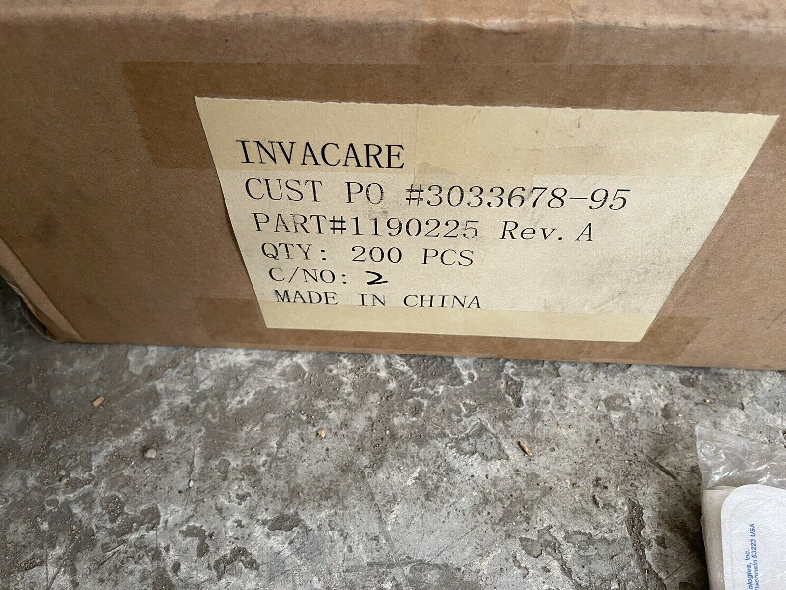 2) BRAND NEW OEM INVACARE PENDENT CONVERSION CABLE 9153655018 