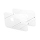 thumbnail image 5 of Dispensador de placas de papel acrílico Espacio que ahorra placas modernas Placas de almacenamiento Soporte de placas de papel para el de fiest, 5 of 9