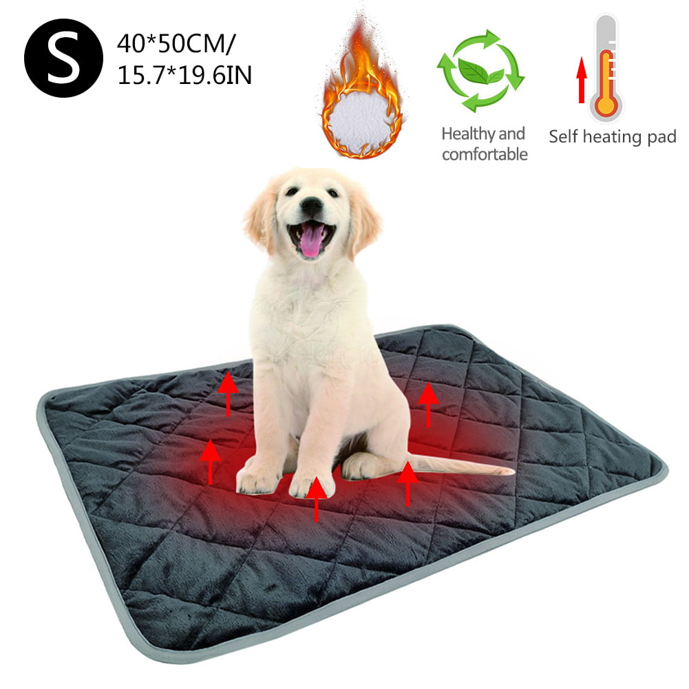 Pets Self Heating Pads Warm Pet Blanket Heated Cat Dog Bed Comfortable Thermal Mat for Sofas Floors Beds
