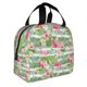thumbnail image 2 of Easygdp Tropical Flamingo Bolsa Térmica Premium - Tela Oxford Impermeable, Gran Capacidad, Bolsillo Frontal, Unisex para Trabajo, Escuela, Actividades al Aire Libre y Picnics, 2 of 8