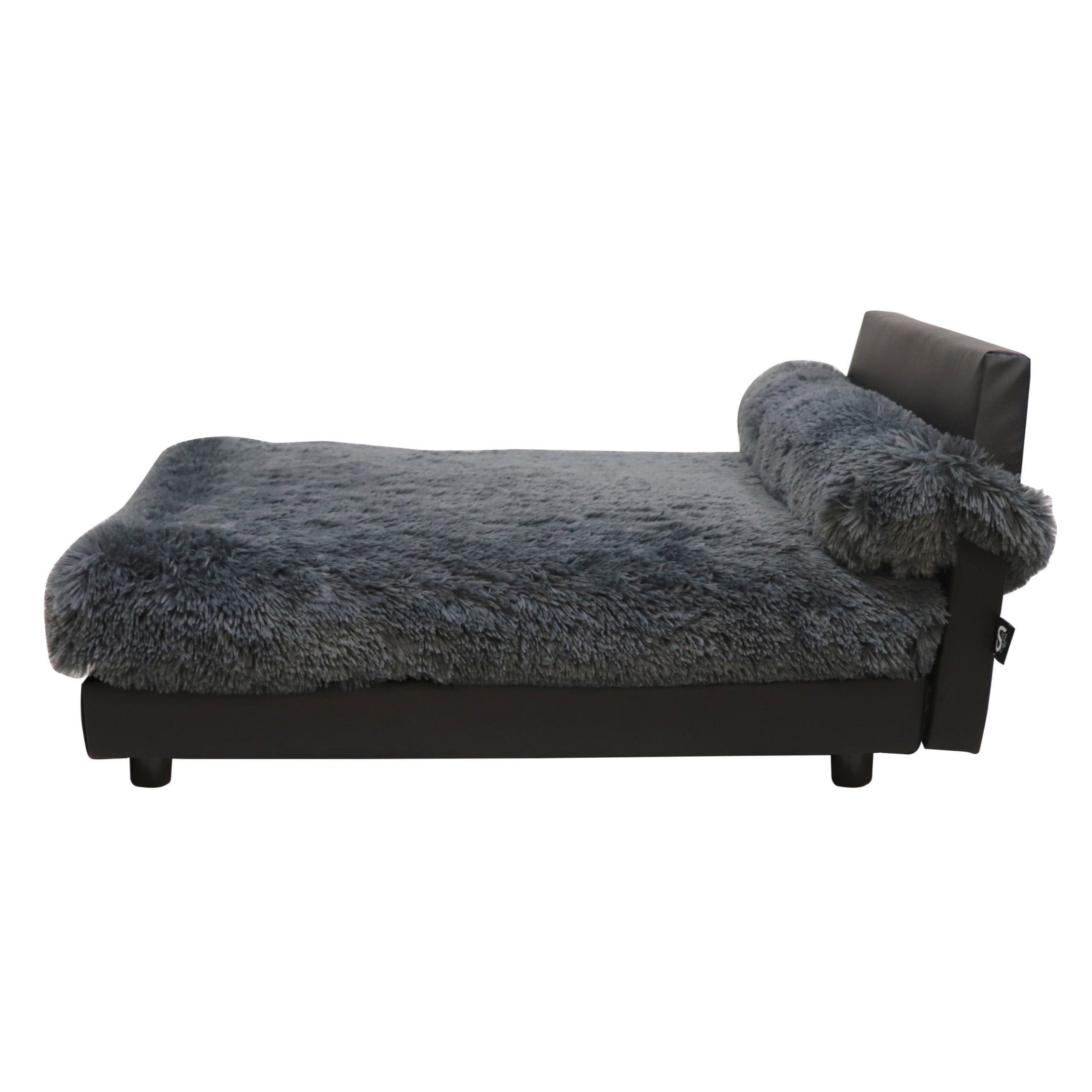 Club Nine Pets Lido Orthopedic Dog Bed, Large, Grey.