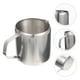 thumbnail image 4 of Jarra espumadora de leche profesional Taza espumadora de leche de acero inoxidable Recipiente espumador de leche, 4 of 7