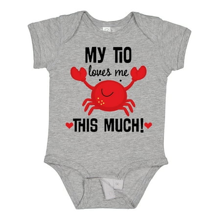 

Inktastic My Tio Loves Me Nephew Gift Baby Boy or Baby Girl Bodysuit