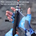 thumbnail image 2 of BRI Guantes de pescador sin dedos para exteriores, guantes de medio dedo de seda helada para deportes, ciclismo, Camping, pesca con señuelo, 2 of 10