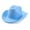 Blue, variant on Mikilon Men and Women Straw Hat Outdoorsy Comfortable Breathable Hats Solid Color Wide Brimmed Hats