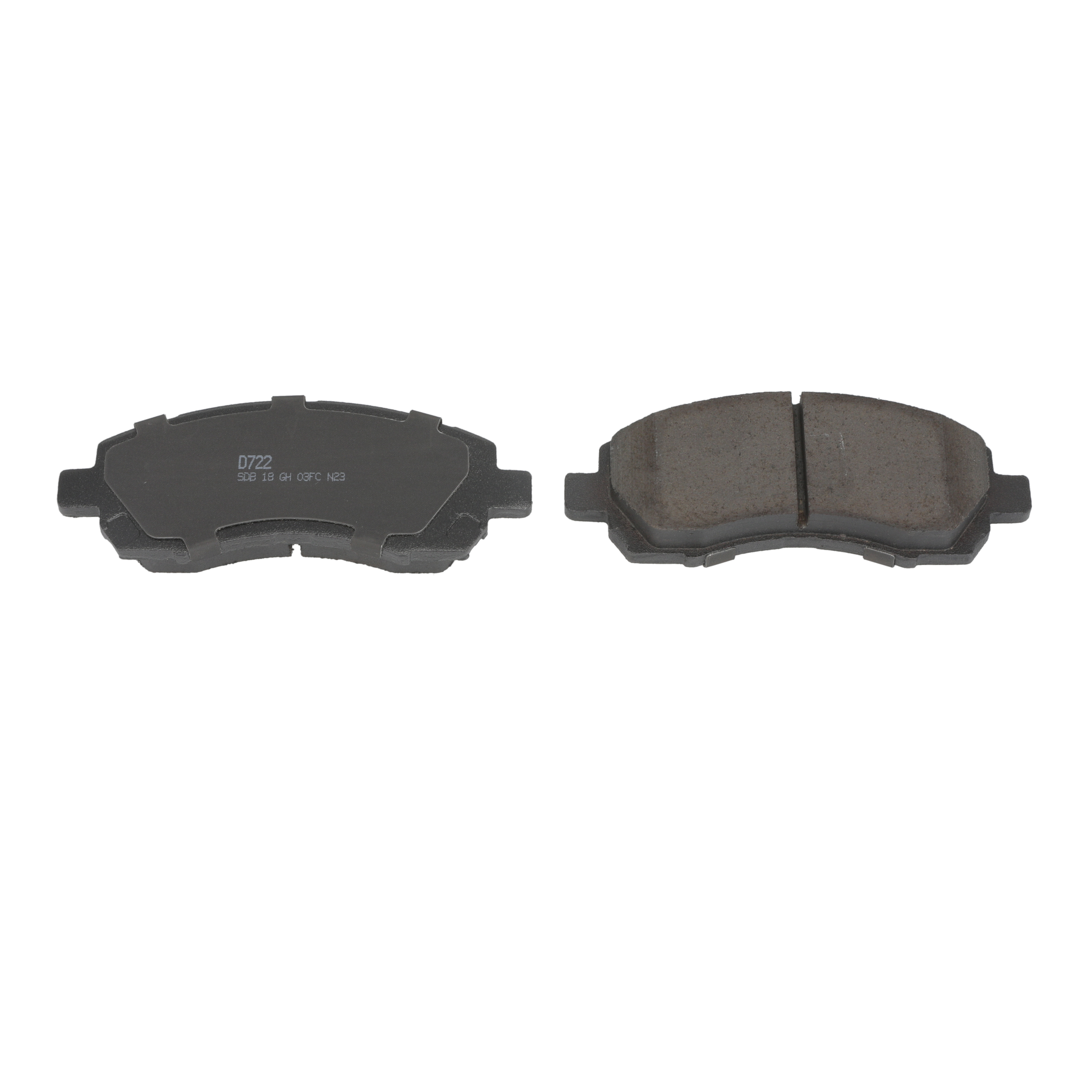 Winstop Brake Pad Set, Front WS.0722.0.C, Subaru Impreza 2001-1997