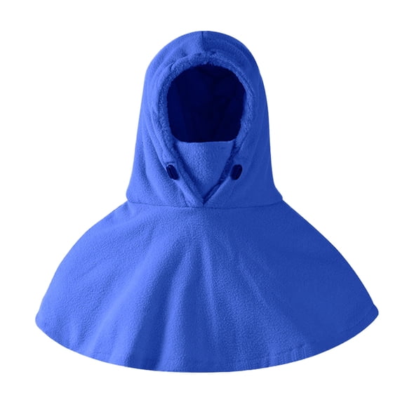 Máscara Injueey de poliéster para mujer a prueba de viento azul