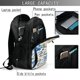 thumbnail image 4 of Easygdp Marine Animals Mochila para Laptop de Viaje con Puerto USB, Mochila para Laptop con Puerto de Carga USB para Mujeres y Hombres, 4 of 7