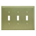 thumbnail image 1 of Mulholland 3 Toggle Golden Champagne Wall Plate, 1 of 3