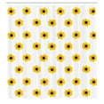 thumbnail image 3 of Ambesonne Yellow Shower Curtain, Sunflower Pattern Nature, 69"Wx75"L, Yellow, 3 of 5