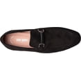 thumbnail image 6 of STACY ADAMS Men's, Wydell Moc Toe Bit Slip-On 8 Black Suede, 6 of 7