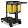 thumbnail image 3 of Rubbermaid Commercial Locking Cabinet, For Rubbermaid Commercial Cleaning Carts, Yellow, 3 of 5