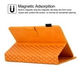 thumbnail image 4 of Universal Case for 7.9-8.7 inch Tablet, GSFY Stand Folio Protective Cover for 7.9/8.0/8.3/8.4/8.7 inch Touchscreen Tablet with Multiple Viewing Angles Document Card Pocket - Orange Blocks, 4 of 7