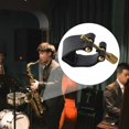 thumbnail image 3 of Saxophone Mouthpiece Leather Fastener Clip Ligatures for Tenor Sax Accessories, 3 of 11