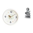 thumbnail image 1 of Reloj De Pared Moderno Con Números Decorativos Para El Hogar, La Oficina Y La Sala De Estudio Con Estatua De Guan Yin, Escultura De Buda Femenino Feng Shui, Pieza Central, 1 of 8