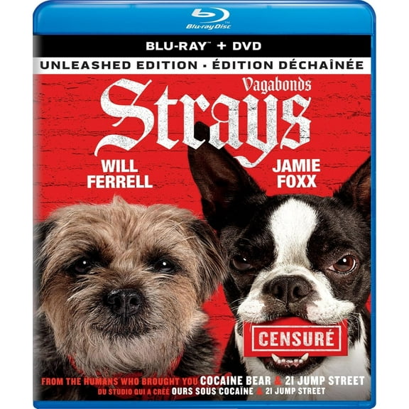 STRAYS (2023) - UNLEASHED EDITION BLU-RAY   DVD - Blu-ray