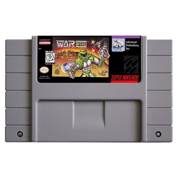 SNES Games Cartridge War 2410