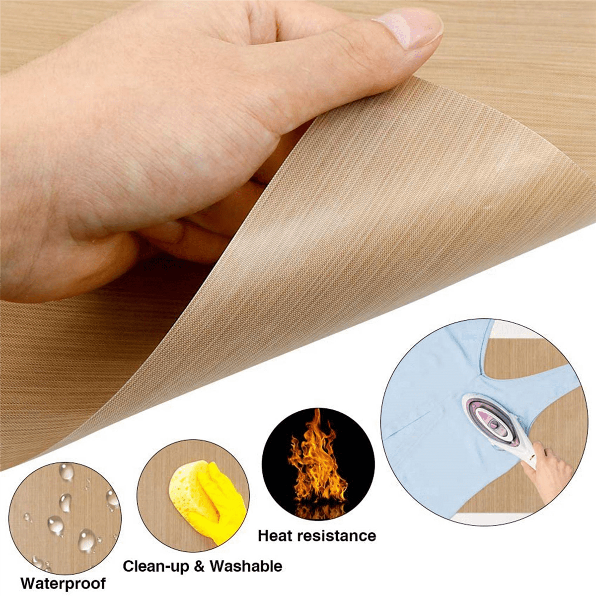 10Pcs 3 Sizes Heat Pressing Transfer Pillow Heat Pad with 4PCS Heat Sheet for Heat Digital