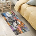thumbnail image 5 of Dreamtimes Funny Colorful Cats Kitchen Mat 20"x39", Non Skid Kitchen Runner Rug Absorbent Resist Dirt Kitchen Floor Mat Comfort Standing Mat for Kitchen, Floor, Office, Sink, Laundry, 5 of 6