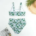 thumbnail image 5 of Enjoytime Bathing Suits for Women Floral Printed High Waisted Tummy Control Bikini Set Vintage Modest 2 Piece Swimsuit, 5 of 8
