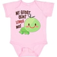 thumbnail image 3 of Inktastic My Great Aunt Loves Me Cute Turtle Boys or Girls Baby Bodysuit, 3 of 5