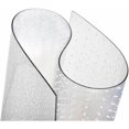 thumbnail image 1 of Clear Carpet Runner, USA Made, Safe, 36 x 72 Inch, 2mm Thick Clear Cleated Vinyl, Clear Vinyl Runner for Area Rug, Clear Waterproof Runner for Low-Pile Carpet, 1 of 7