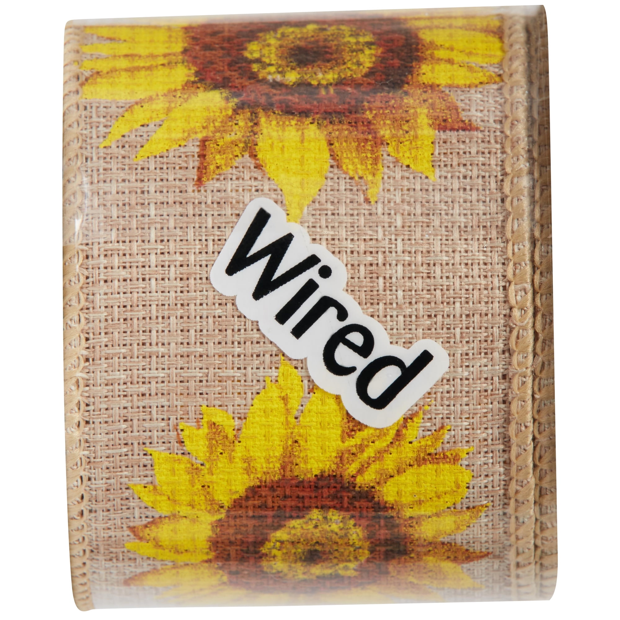 Amazon.com: JarThenaAMCS Sunflower Wired Edge Ribbon Yellow