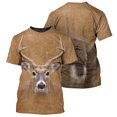 thumbnail image 3 of Camiseta divertida con estampado 3D de oso lindo para hombre, camisetas de manga corta con cuello redondo, ropa de calle de gran tamaño, camisetas casuales para hombre y niño, 3 of 5
