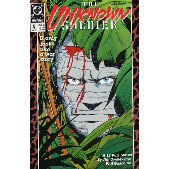 Unknown Soldier, The (Mini-Series) #4 VF ; DC Comic Book