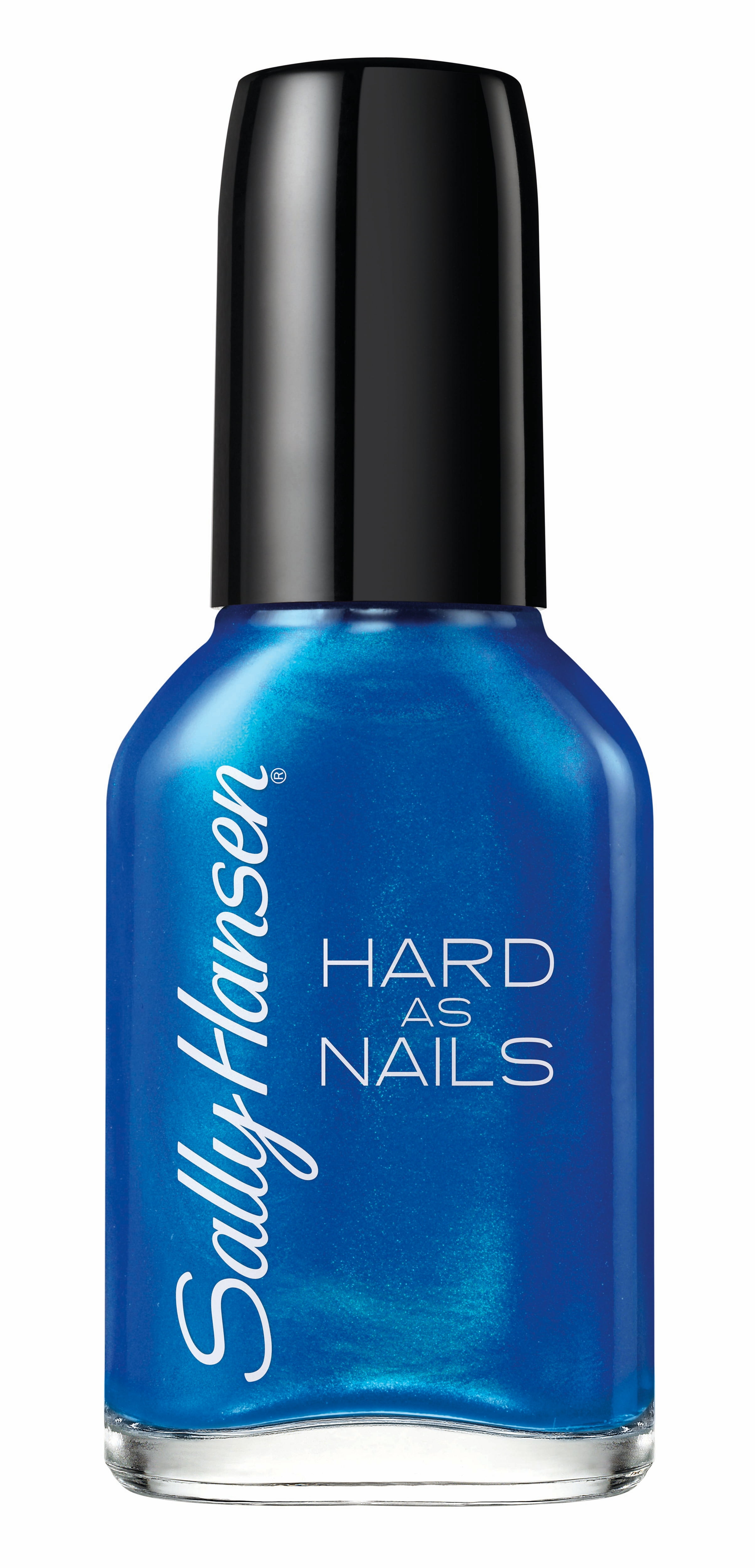 Sally Hansen Hard As Nails Nail Color, Sturdy Sapphire, 0.45 oz, Color Nail Polish, Nail Polish, Red Nail Polish, Contains B5 and Green Tea