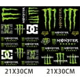 thumbnail image 3 of Autocollant Casque Moto Monster Energy, 3 of 4