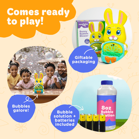 Move2Play, Egg Toss, Hilariously Wild and Fun, Easter Basket Stuffer, Easter Gift for Kids and Toddlers, Kids Game