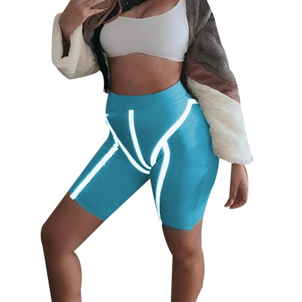 Pudcoco Pudcoco Womens Stretch Biker Bike Shorts Workout Spandex