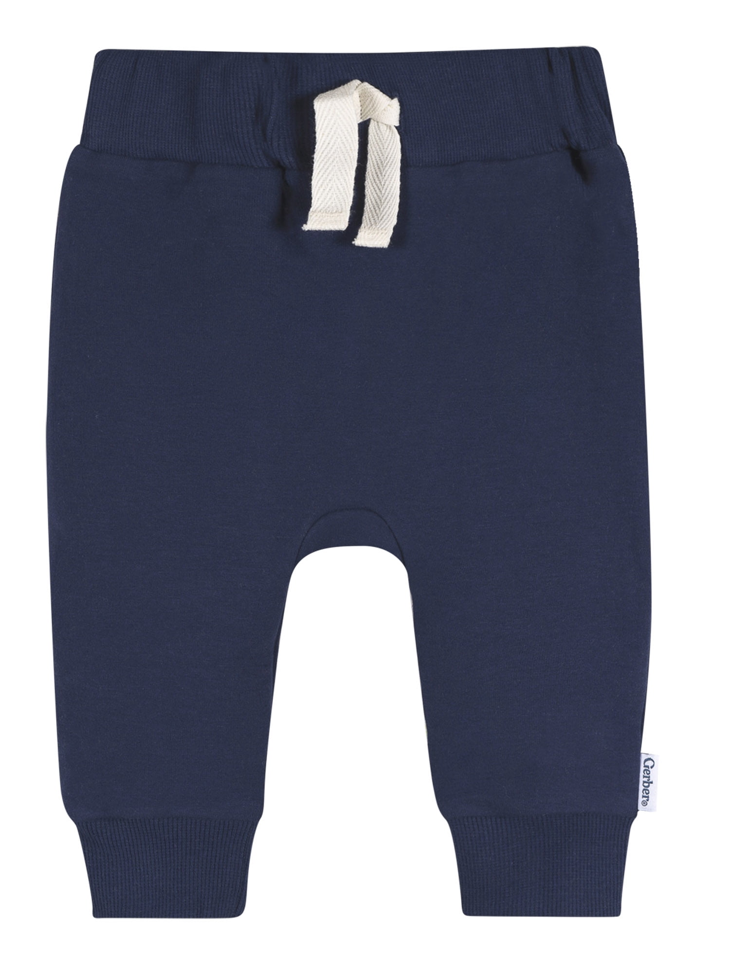 Gerber Baby and Toddler Neutral Joggers, 3-Pack, Sizes 0/3 Months - 5T