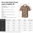 thumbnail image 6 of Lsque Squirrel And Nuts pattern Hawaiian Shirt for Men, Unisex Summer Beach Casual Short Sleeve Button Down Shirts-X-Large, 6 of 9