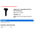 thumbnail image 2 of Ignition Coil - Compatible with 2013 - 2017 Ford Taurus 2014 2015 2016, 2 of 2