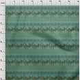 thumbnail image 3 of oneOone Polyester Lycra Fabric Floral & Peacock Block Print Fabric BTY 56 Inch Wide, 3 of 4